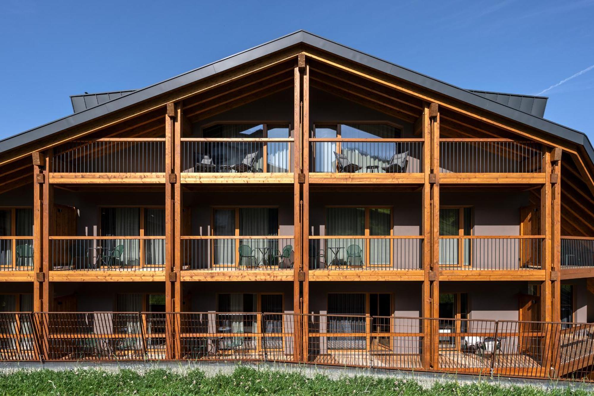 Hotel Alpenroyal Castelrotto Esterno foto