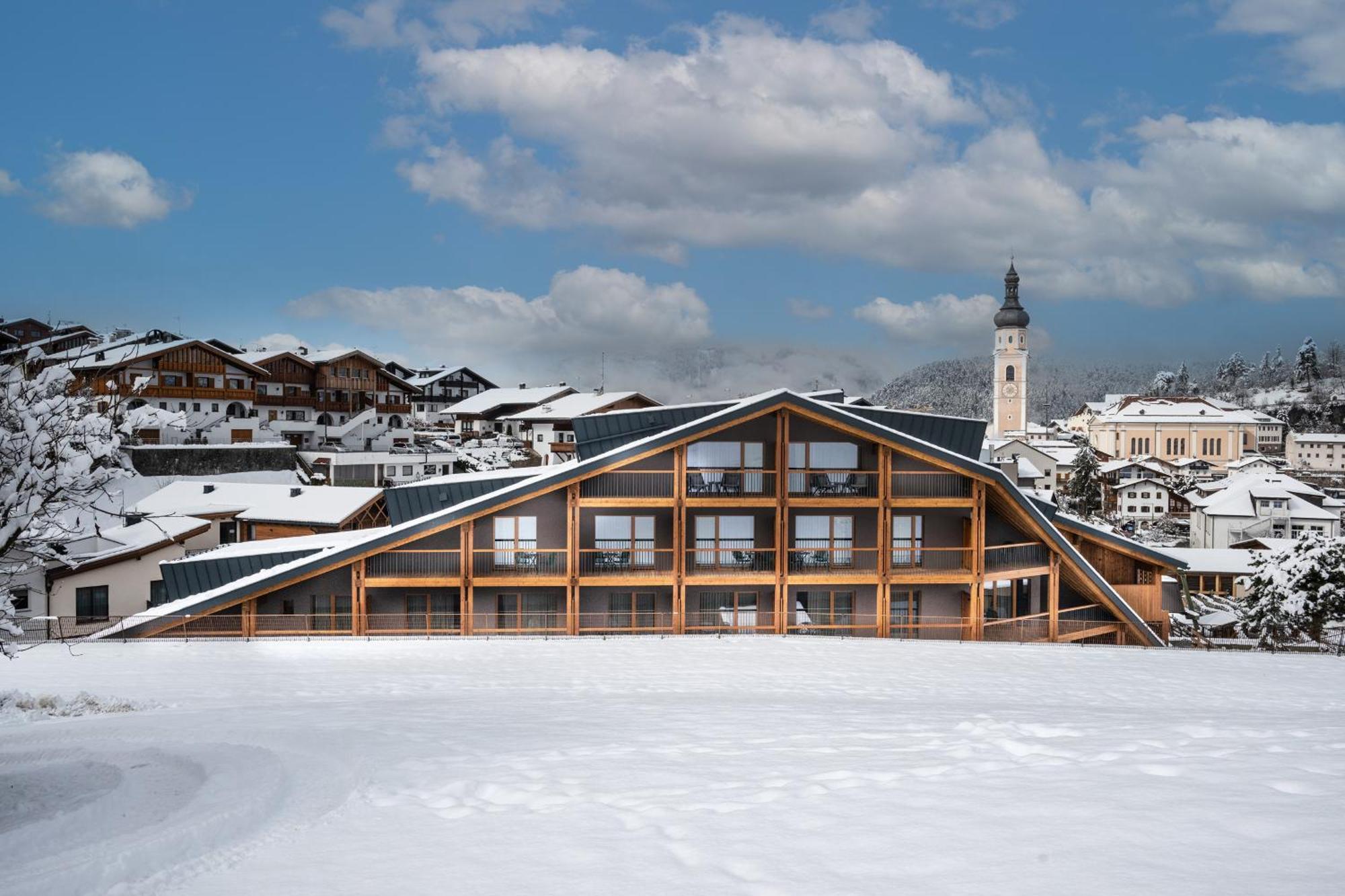 Hotel Alpenroyal Castelrotto Esterno foto